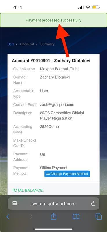 How to Complete a Program Registration on a Mobile Device