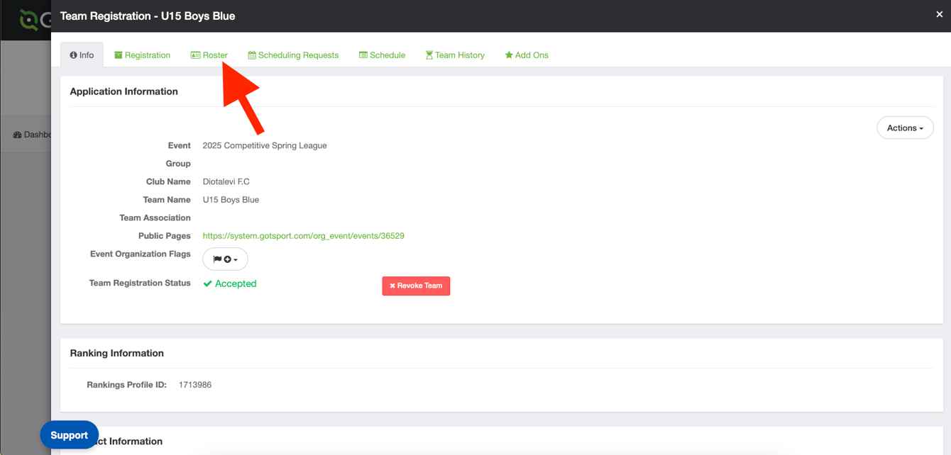 Add Player To Roster As a Manager/Coach - How to Set a Match Day Roster & Add Club Pass ...