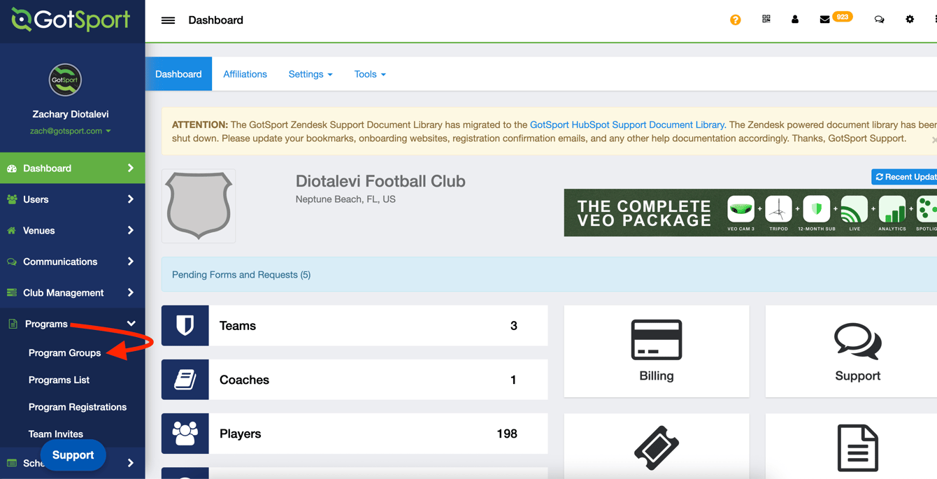 As Admin - How to Organize Forms and Programs into Groups (May 2025)