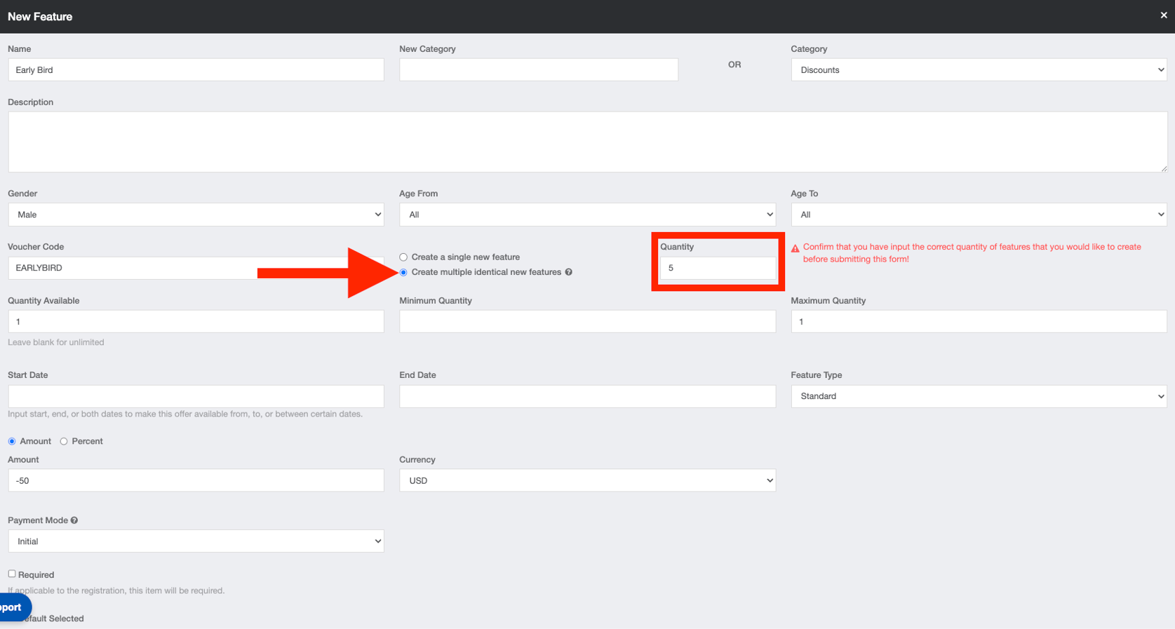 Voucher Code Load As a Club Admin - How to Create Voucher Codes in Bulk under the ...