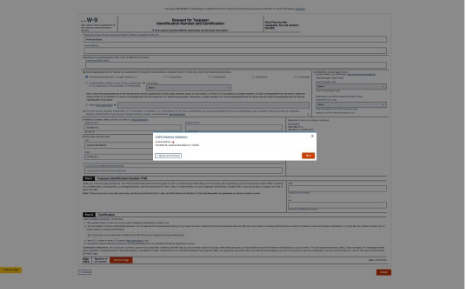If the address requires any update, click Fix It.